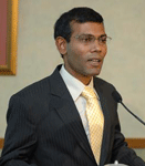 President Mohamed Nasheed